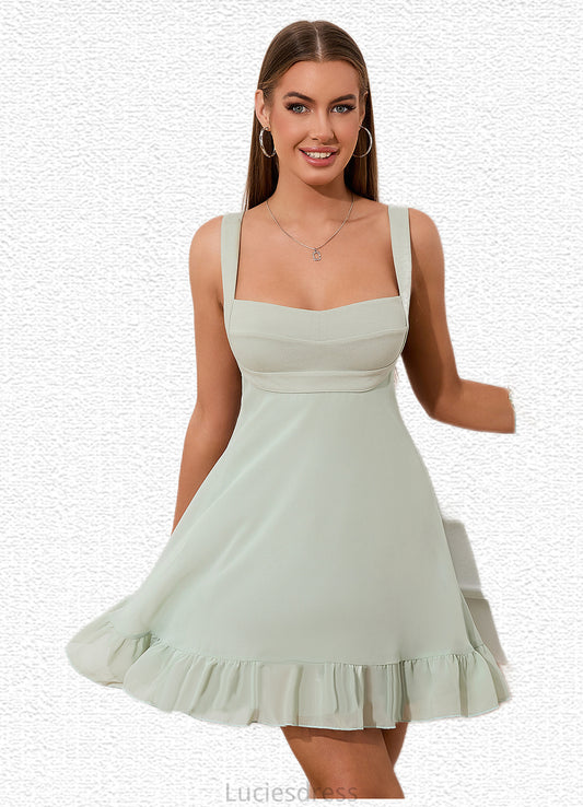 Ayla Cascading Ruffles Sweetheart Sexy A-line Chiffon Mini Dresses HFP0022537