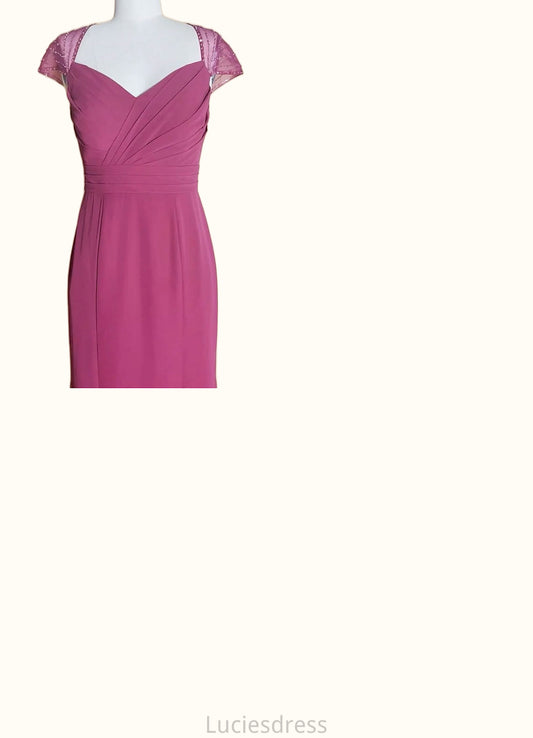 Lina Mermaid Sequins Chiffon Floor-Length Dress HFP0022655