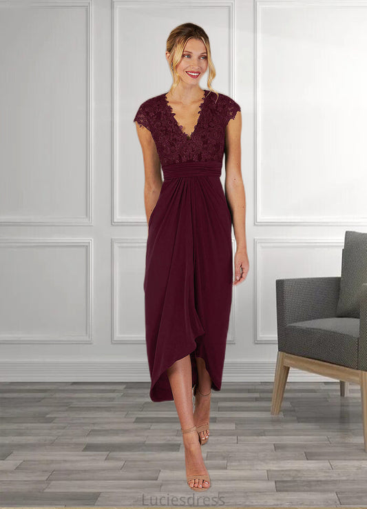 Kassandra A-Line Lace Asymmetrical Dress HFP0022660