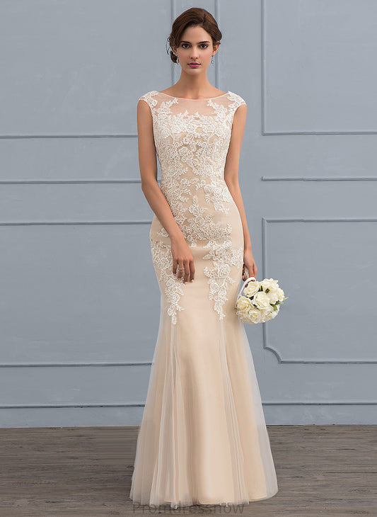 Wedding Tulle Keira Dress Floor-Length Trumpet/Mermaid Wedding Dresses Lace