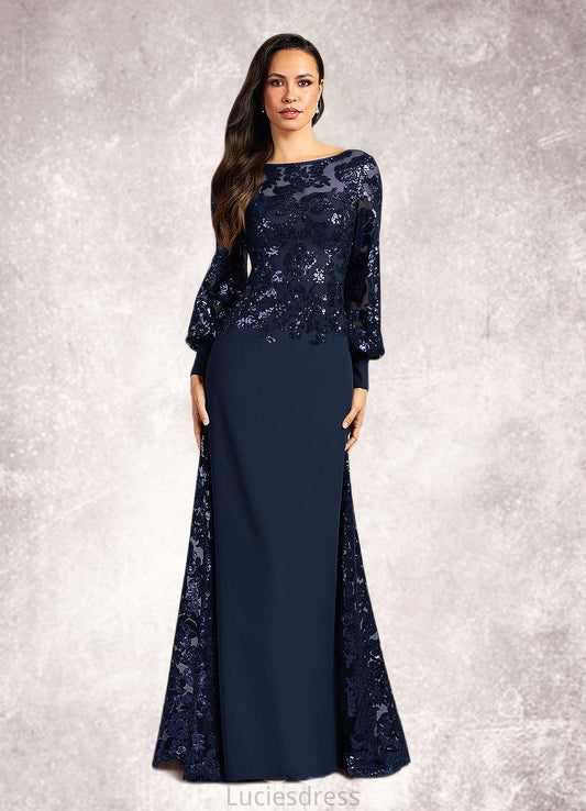 Katrina Mermaid Sequins Lace Floor-Length Dress HFP0022689